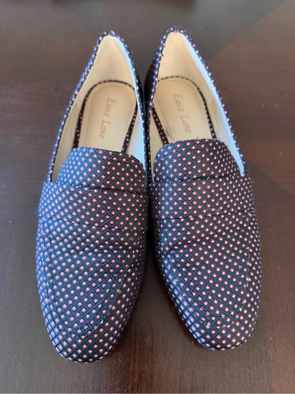 Essex Lane Purple & Pink Patterned Women’s Loafers